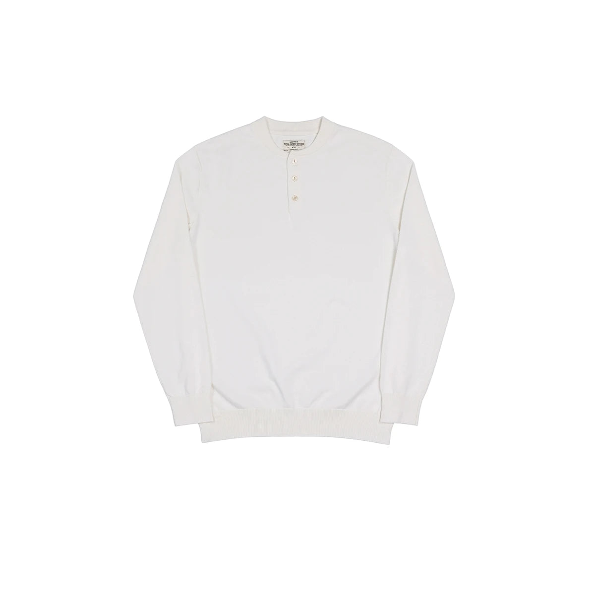 Jacquard Shoulder Henley Shirt