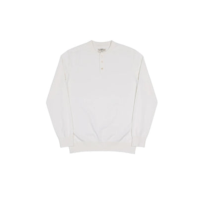 Jacquard Shoulder Henley Shirt