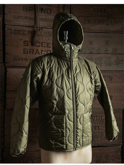 Hooded Quilted Liner Jacket