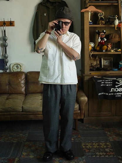 Four Pocket Safari Shirt