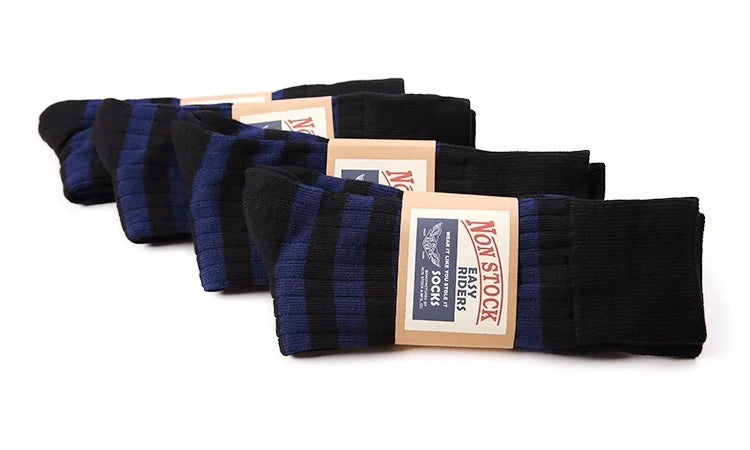 Prison Stripe Crew Socks