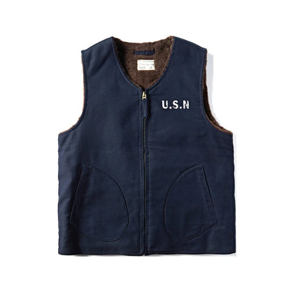 N-1 Wool Lined Deck Vest