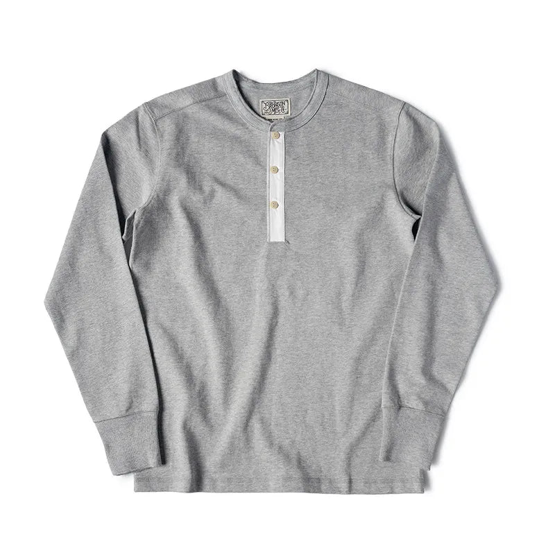 Heavyweight Long Sleeve Henley