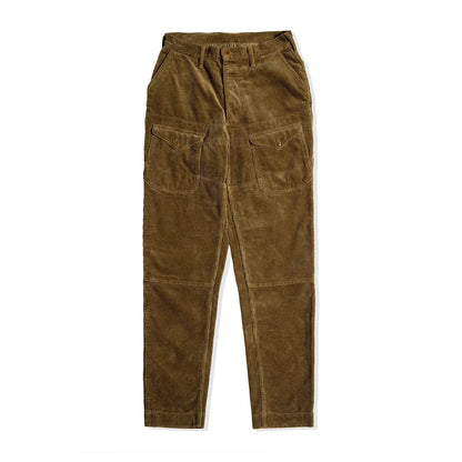 Tapered Corduroy Casual Trousers