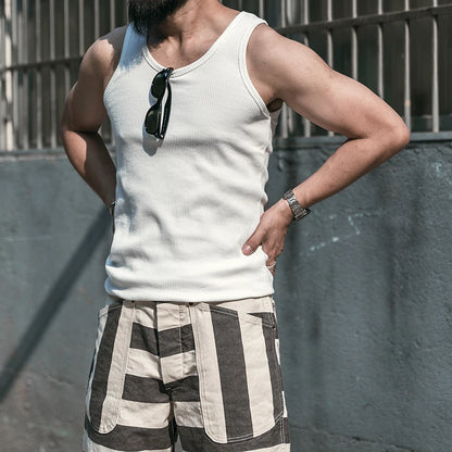 Slim Fit Ribbed Tank Top