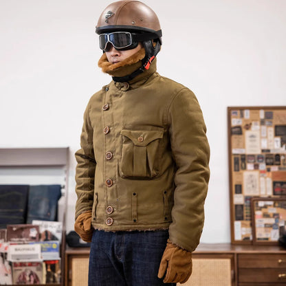 Waxed Taildragger Flying Jacket