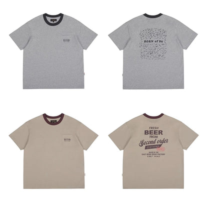 Oversized Graphic Ringer Tee