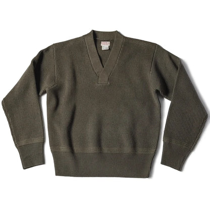 A-1 V-Neck Mechanic Sweater