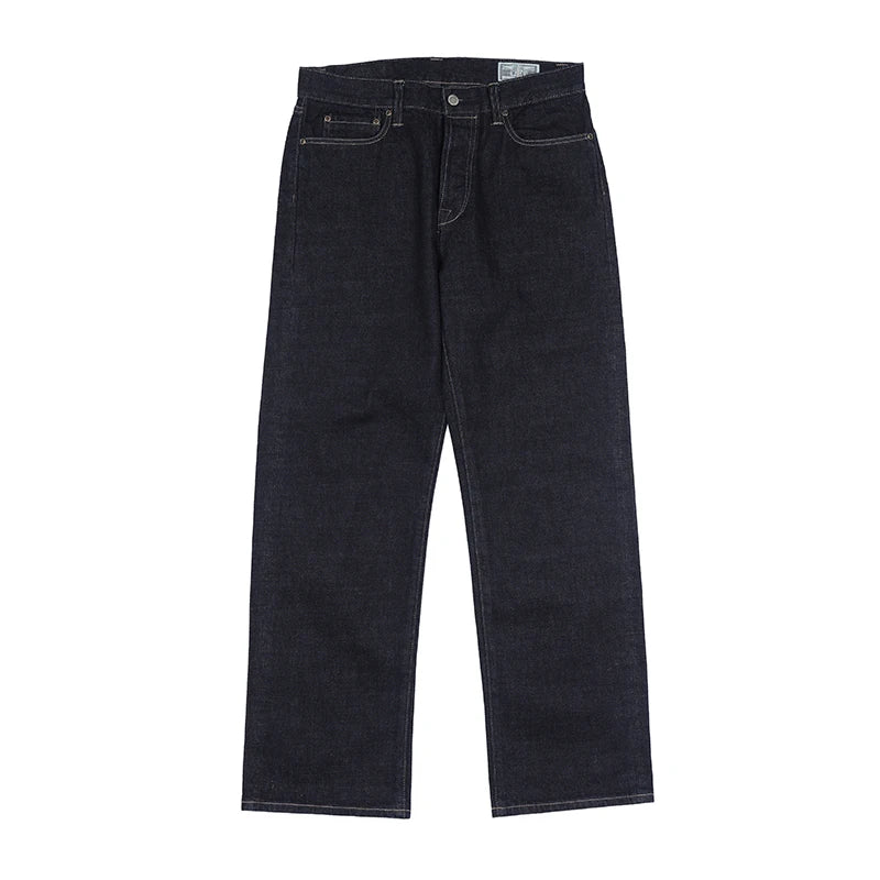 Raw Denim Five Pocket Jeans