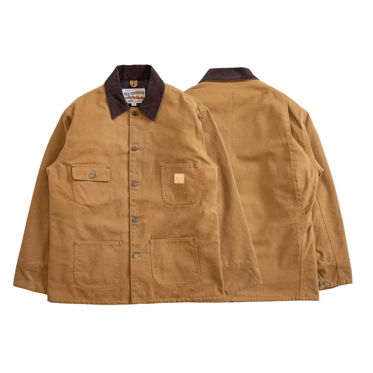 Corduroy Collar Duck Chore Jacket