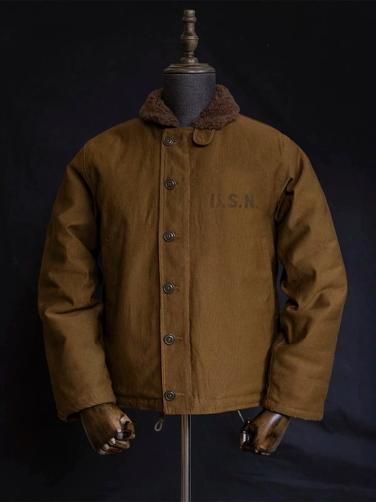 Alpaca Lined N-1 Deck Jacket