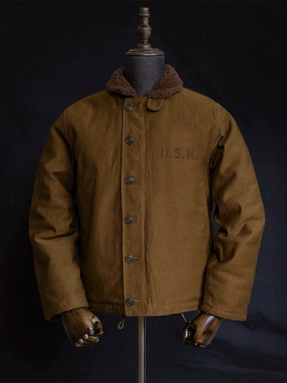 Alpaca Lined N-1 Deck Jacket