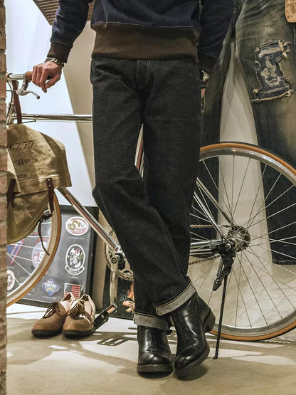 Unwashed Indigo Selvedge Jeans