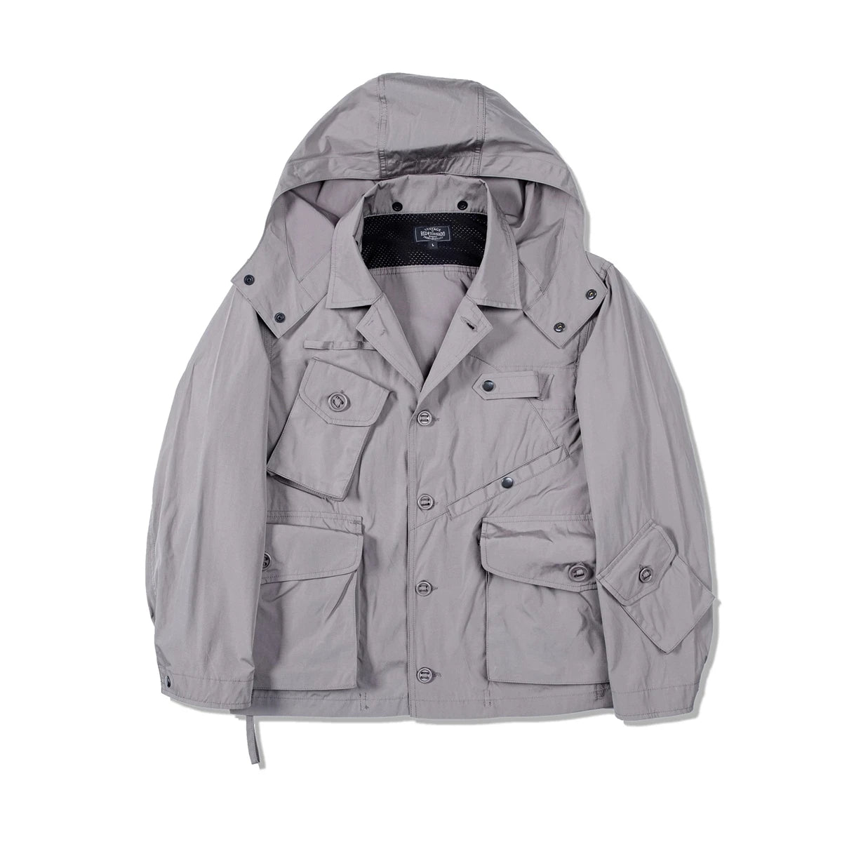 Hooded Fishing Utility Jacket