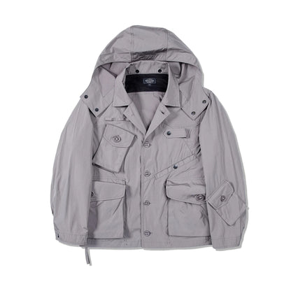 Hooded Fishing Utility Jacket