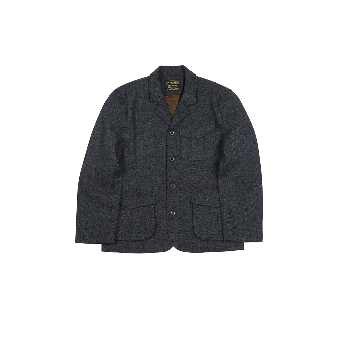 Herringbone Wool Sport Coat