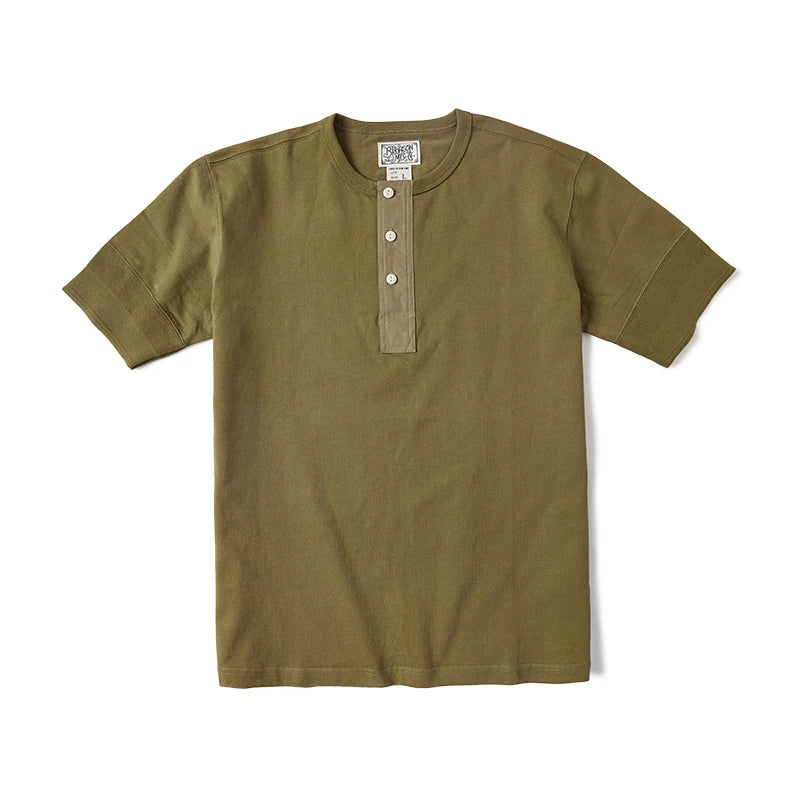 Vintage Short Sleeve Henley