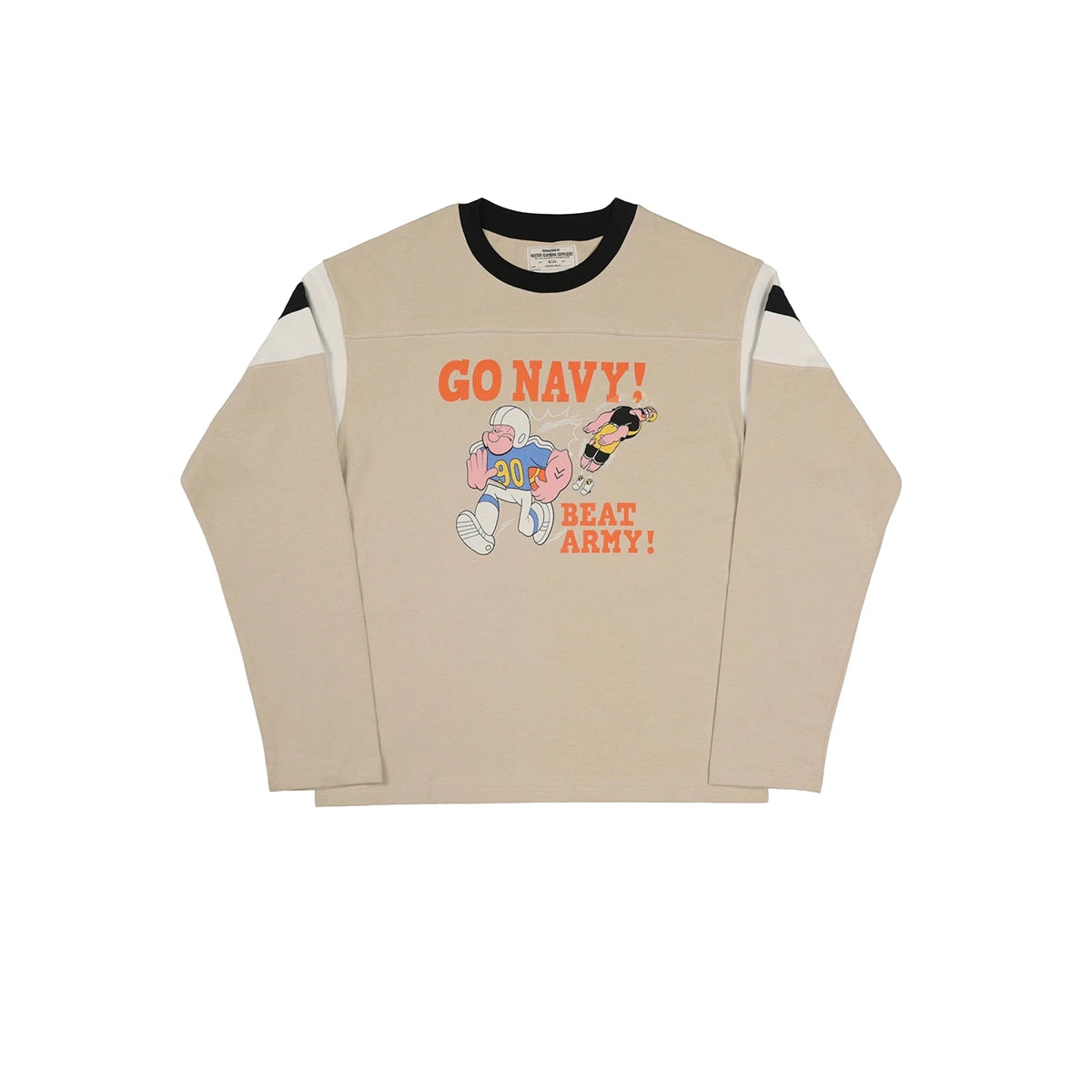 Cartoon Football Jersey Tee