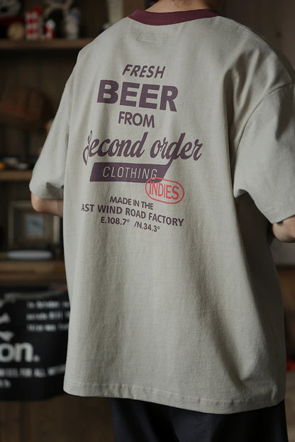 Oversized Graphic Ringer Tee