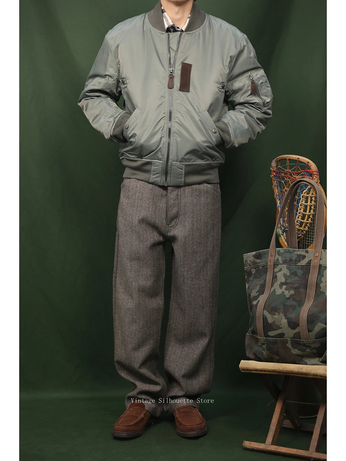 Water Resistant MA-1 Bomber Jacket