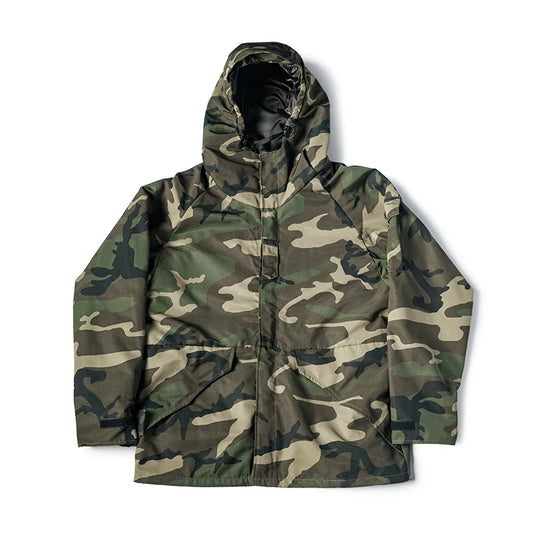 Woodland Camo Outdoor Parka