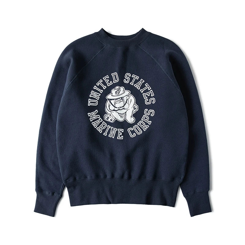 USMC Bulldog Fleece Sweatshirt