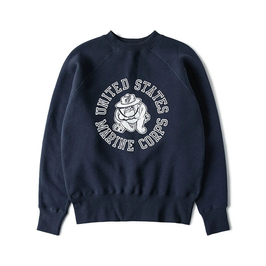 USMC Bulldog Fleece Sweatshirt