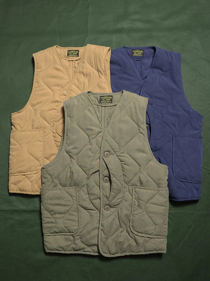 Quilted Game Pocket Hunting Vest
