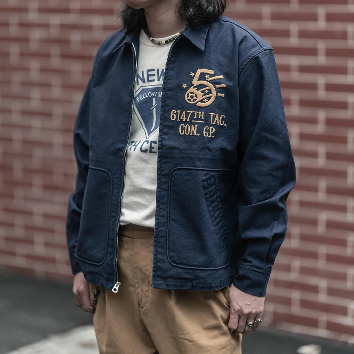 Embroidered Korean War Tour Jacket