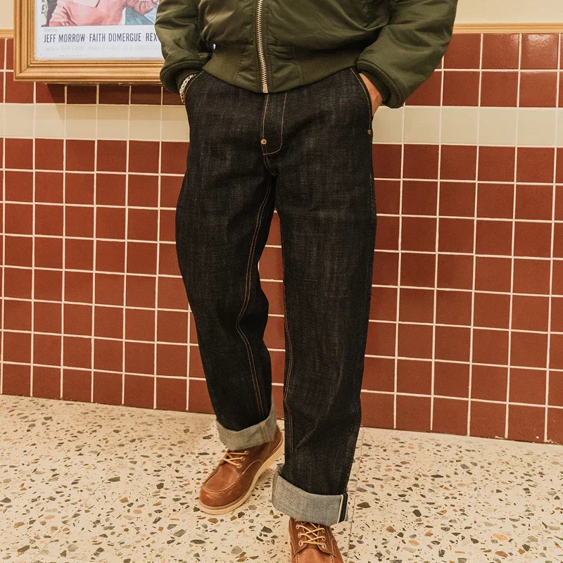18oz Loose Straight Selvedge Jeans