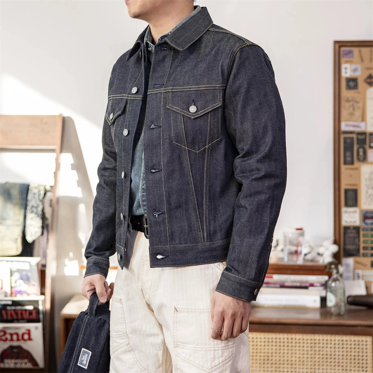 Raw Selvedge Type 3 Jacket