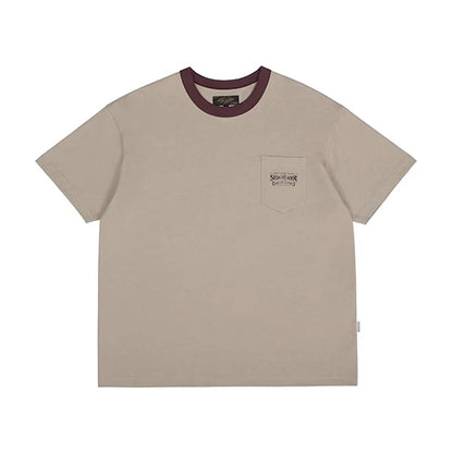 Oversized Graphic Ringer Tee