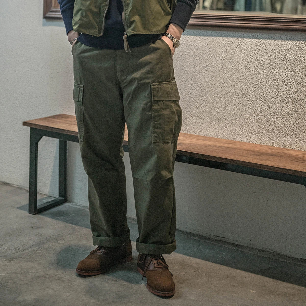 Ripstop Tropical Cargo Pants