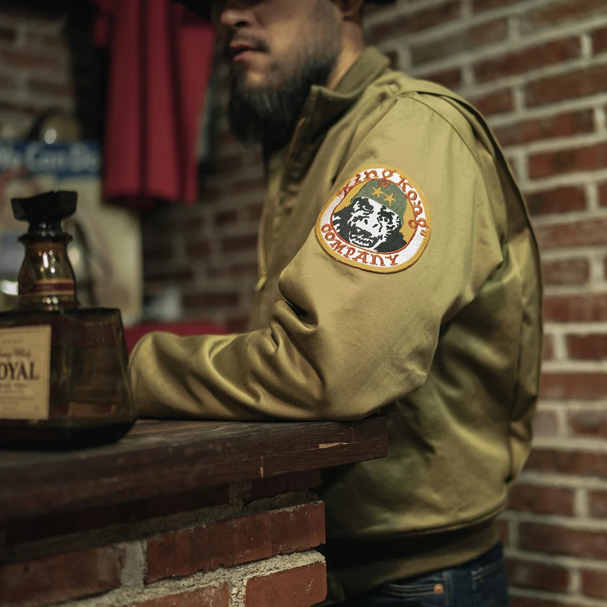 Khaki Tanker Field Jacket