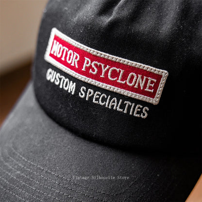 Black Mesh Trucker Cap