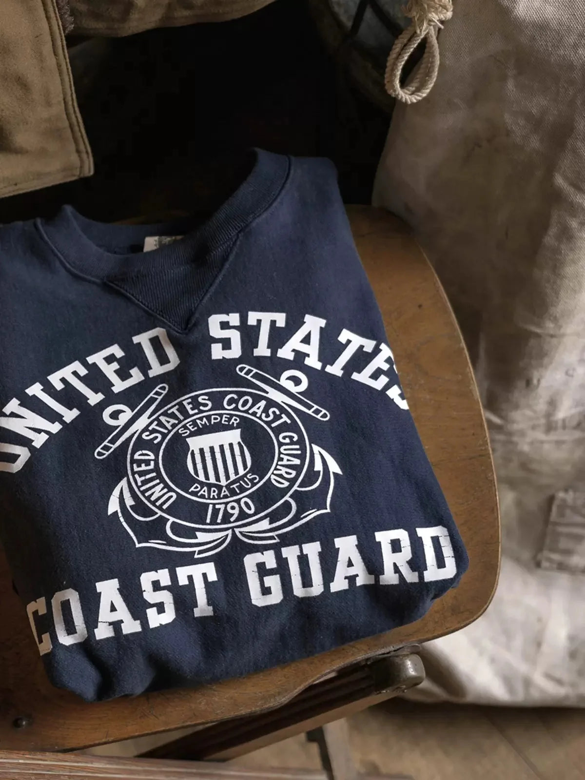 Coast Guard Graphic Sweatshirt