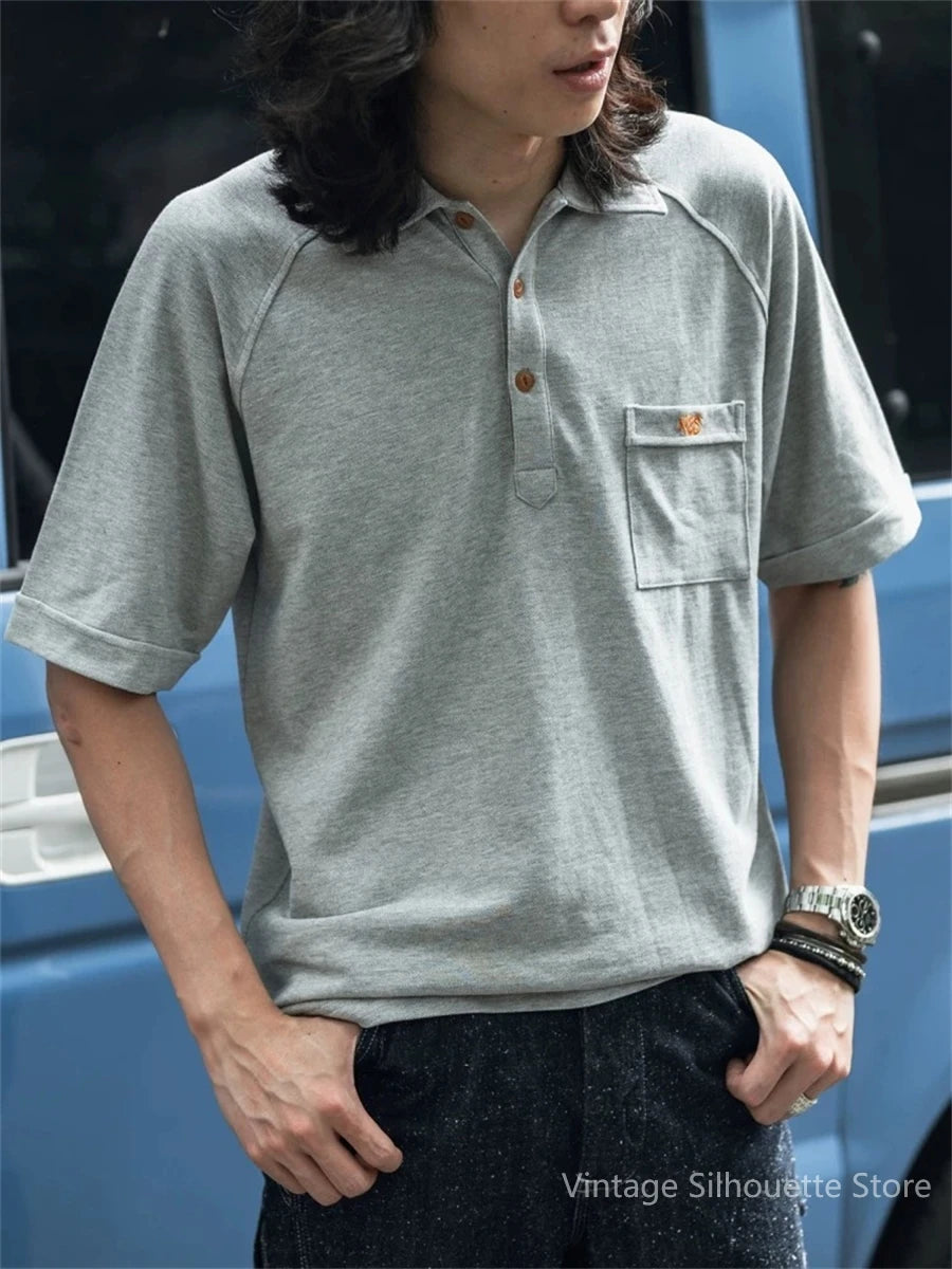Raglan Pique Polo Shirt