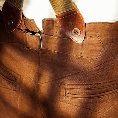 Cinch Back Chino Trousers