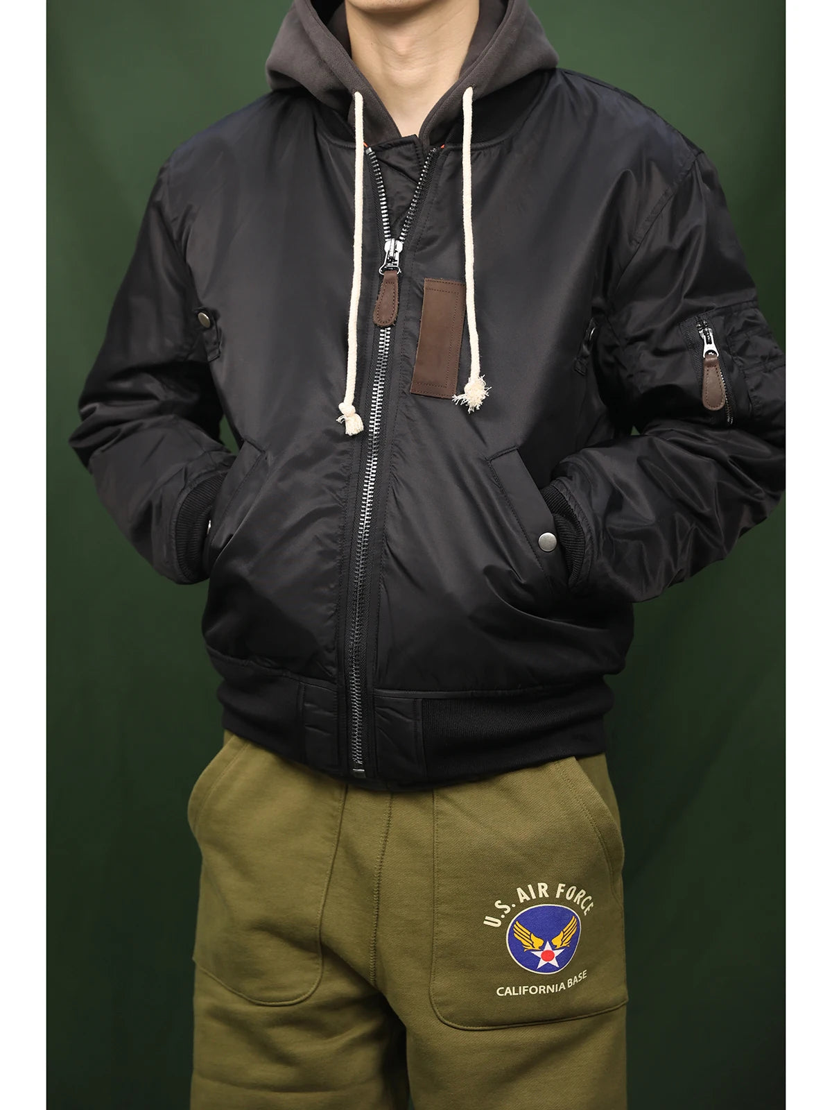 Water Resistant MA-1 Bomber Jacket
