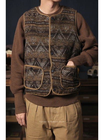 Reversible Quilted Padded Vest