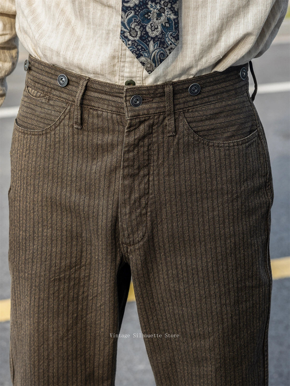 Salt And Pepper Work Pants