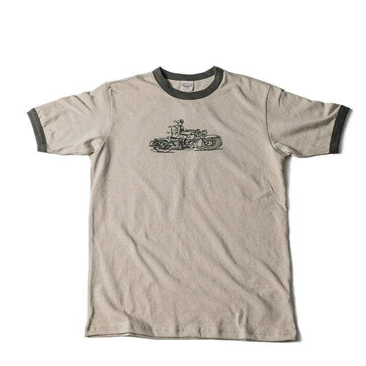 Rider Graphic Ringer Tee
