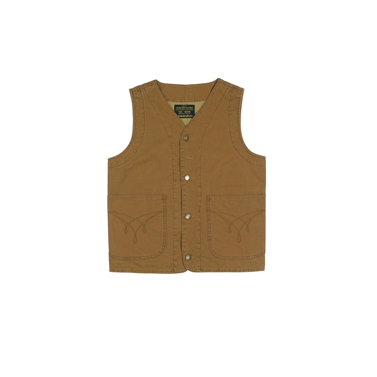 Canvas Utility Work Vest