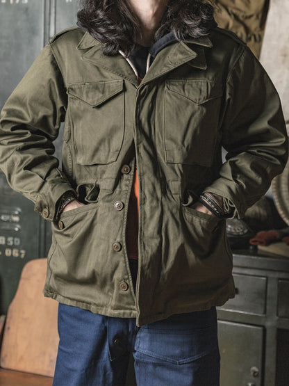 Cotton Sateen M-43 Jacket