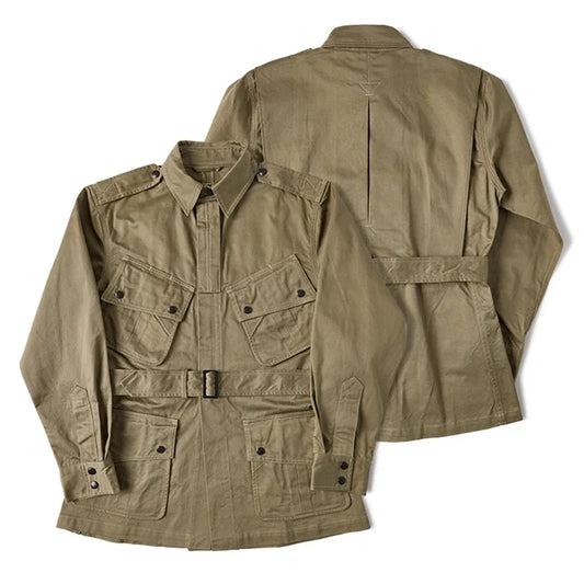Belted Paratrooper Jump Jacket