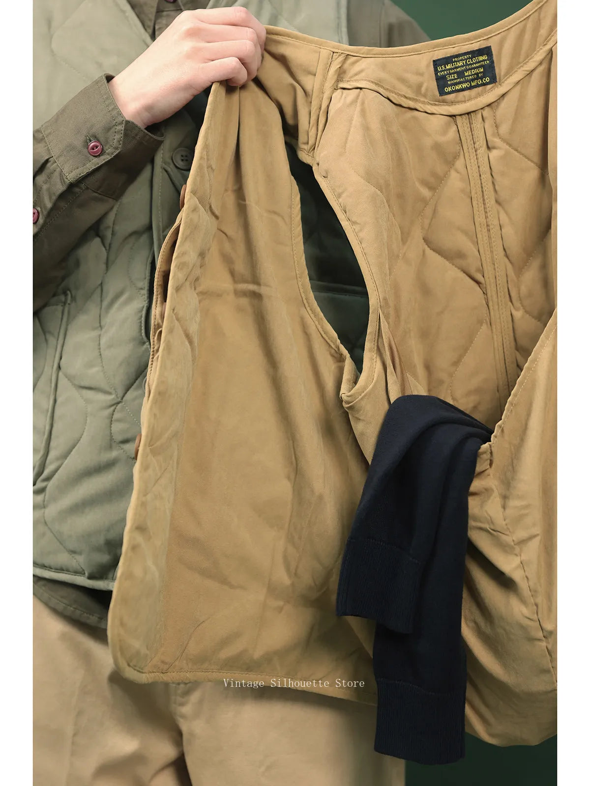 Quilted Game Pocket Hunting Vest