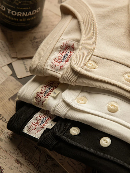 Heavyweight Short Sleeve Henley