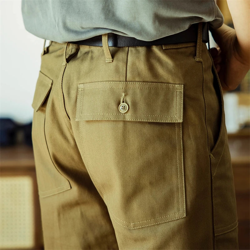 HBT Army Green Fatigue Pants