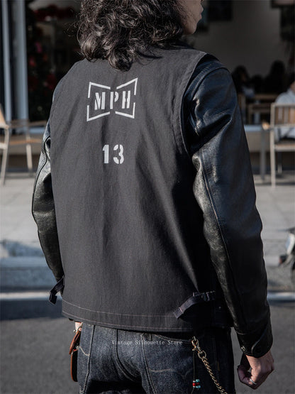 Black Deck Worker Vest