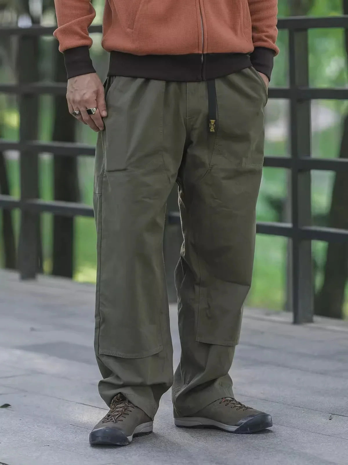 Elastic Waist Climbing Pants